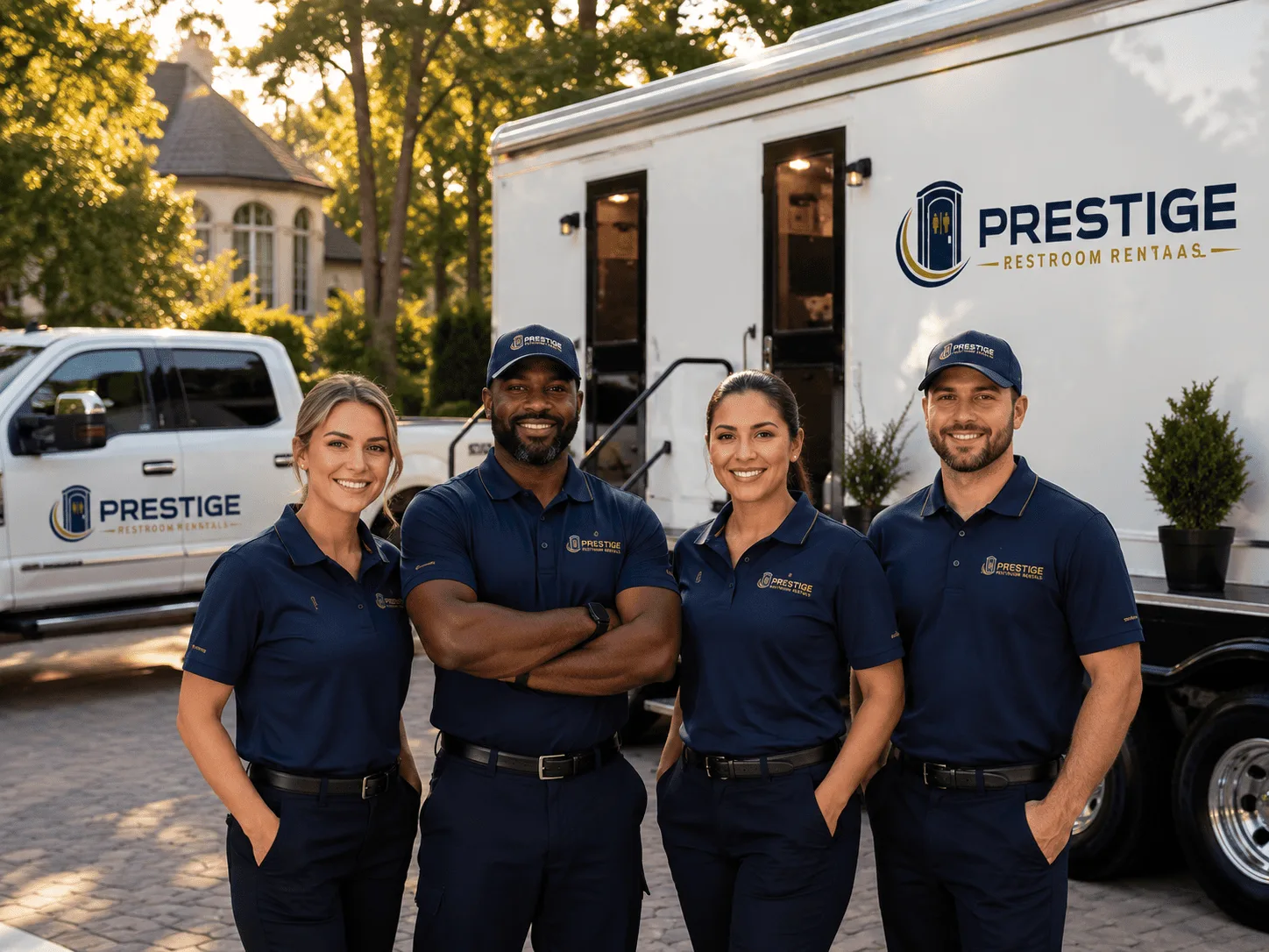 Trusted Luxury Portable Restrooms company in Lockney, TX